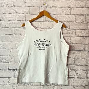 Vintage 00s Women’s House of Harley Davidson Milwaukee Tank Top
